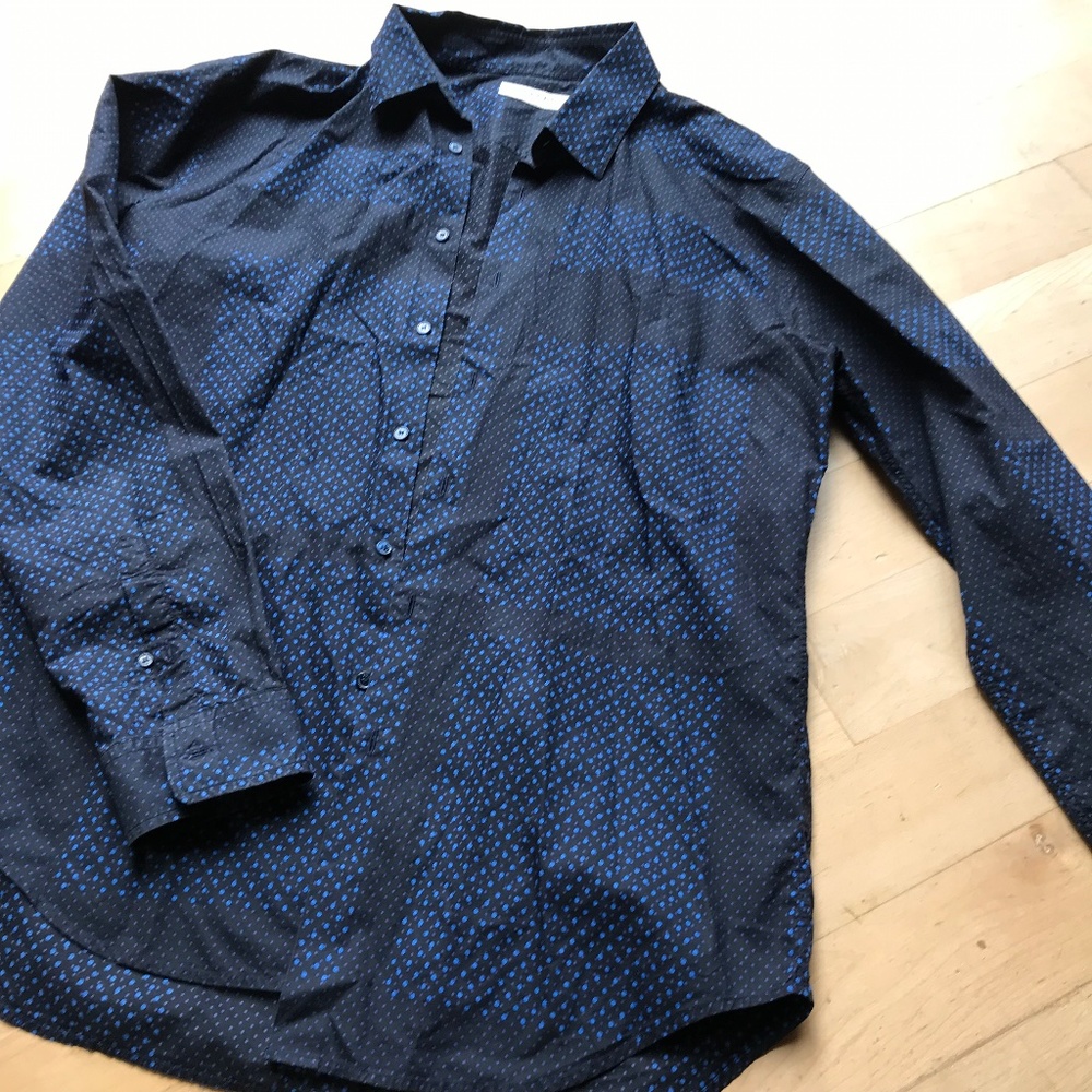 Mens Burberry button down shirt